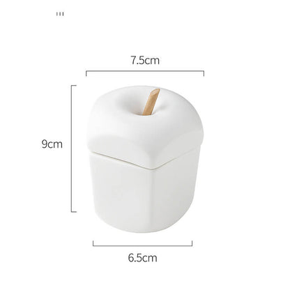 Lighteme Fruit Shape Ceramic Seasoning Jar