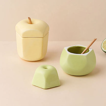 Lighteme Fruit Shape Ceramic Seasoning Jar