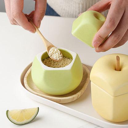 Lighteme Fruit Shape Ceramic Seasoning Jar