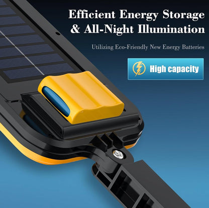 Lighteme SmartYard Solarleuchten mit Bewegungsmelder für den Außenbereich, 7000 K Solar-Straßenlaternen mit Fernbedienung, Flutlicht für den Außenbereich von der Dämmerung bis zum Morgengrauen, wasserdichtes Sicherheitslicht nach IP65 (4er-Pack)