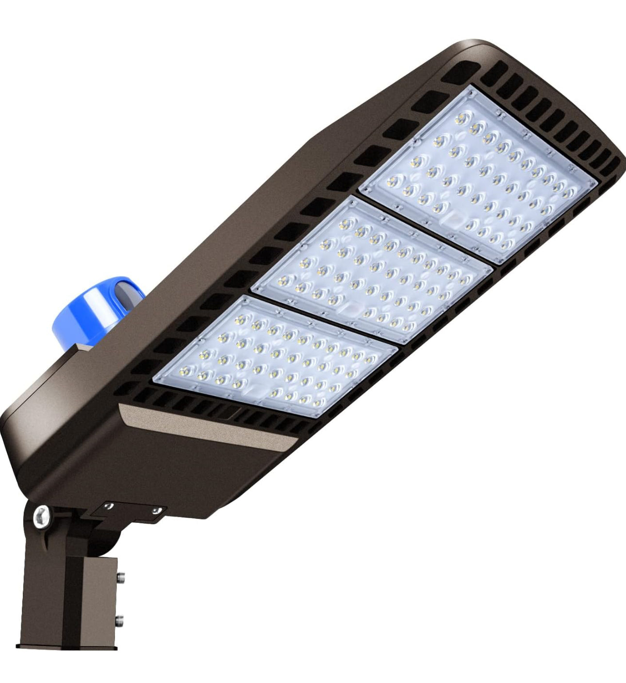 Lighteme 300W LED Parking Lot Light Hard Wire Slip Fitter Mount Dusk to Dawn LED Outdoor Lighting Exterior Flood Light Commercial IP65 Waterproof