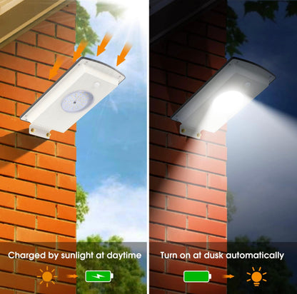 Lampadaires solaires d'extérieur Lighteme, éclairage solaire blanc froid/blanc chaud, détecteur de mouvement, 1 300 lm, étanchéité IP65, variateur d'intensité, télécommande