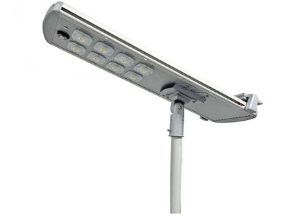 Lighteme 10,000W Commercial Solar street light All In One 6500K-Self Cleaning