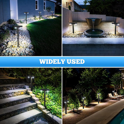 Lighteme Solar Moderne Wegeleuchten, 6er-Pack -15 Lumen 