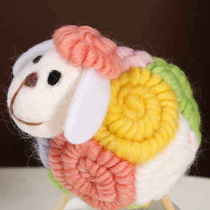 Décorations de moutons en peluche amusantes Lighteme