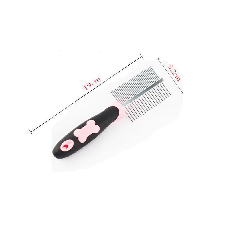Lighteme Fur Care Double Row Pets Comb (2 colors)