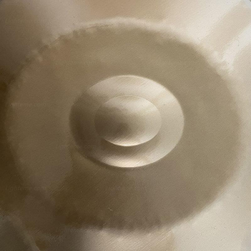 Handpan Drum Kurd / Celtic D-Moll 22 Zoll 9 Noten High-End-Edelstahl, erhältlich in 432 Hz und 440 Hz