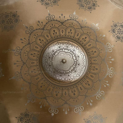 Royal Garden Maßgeschneiderte Handgefertigte Handpan drums aus Edelstahl, d-Moll Amara/Celtic 22 Zoll 9 Noten Hang Drum Kaufen