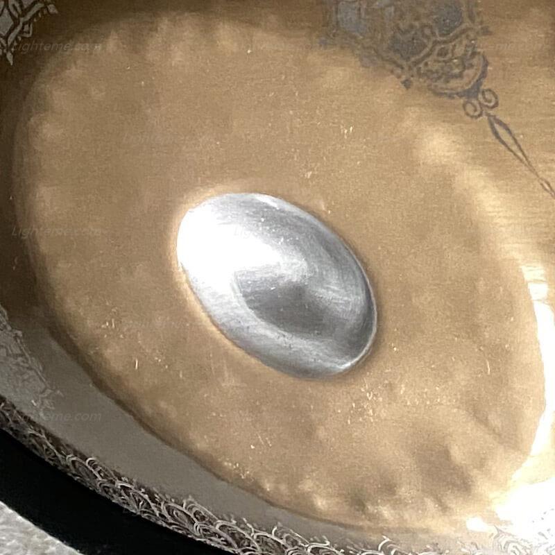 Royal Garden Maßgeschneiderte Handgefertigte Handpan drums aus Edelstahl, d-Moll Amara/Celtic 22 Zoll 9 Noten Hang Drum Kaufen