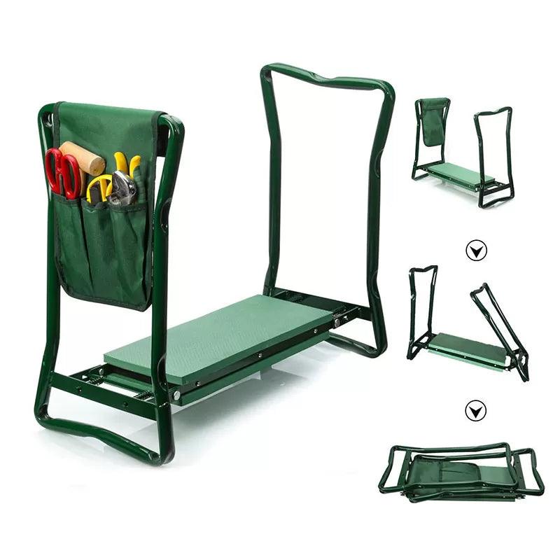 Lighteme the ultimate 2-in-1 kneeling bench with high comfort and tool pockets