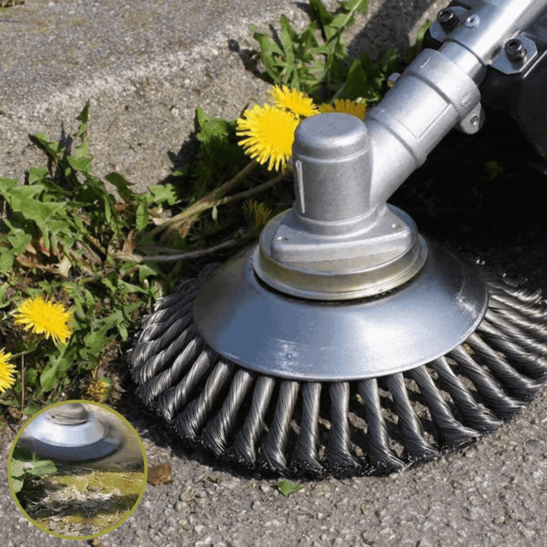 Brosse et coupe-herbe en acier au carbone Lighteme