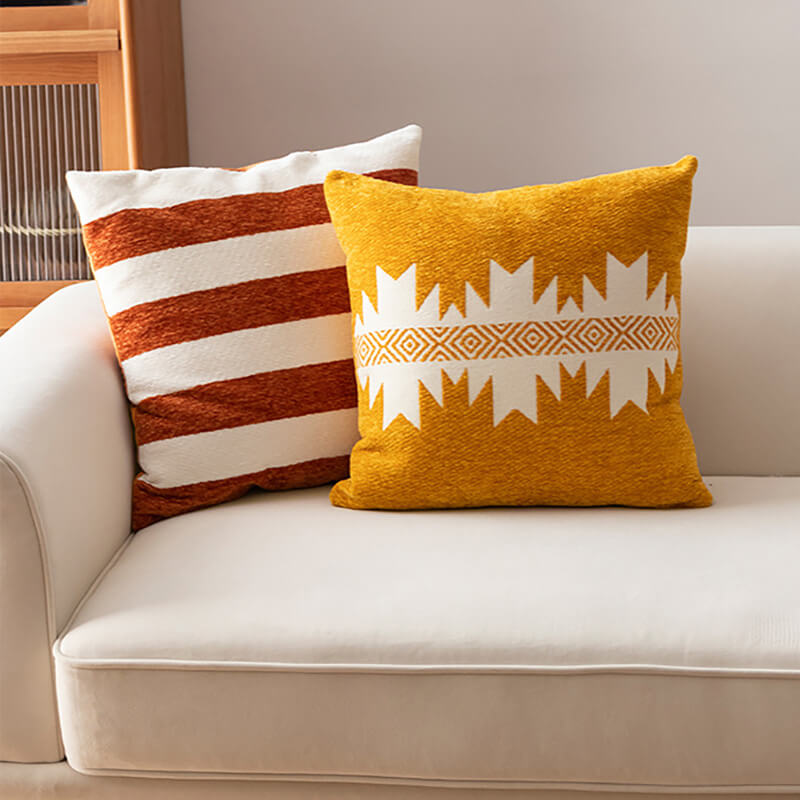 Lighteme Geometric Pattern Throw Pillow Cover