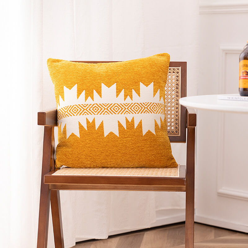 Lighteme Geometric Pattern Throw Pillow Cover