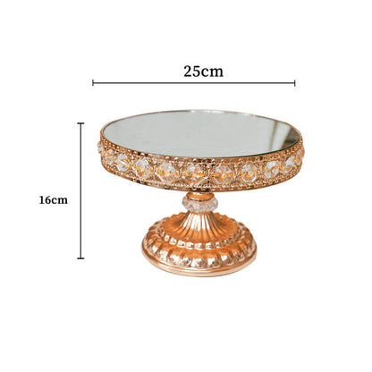 Lighteme Gilt Crystal Dessert Stand