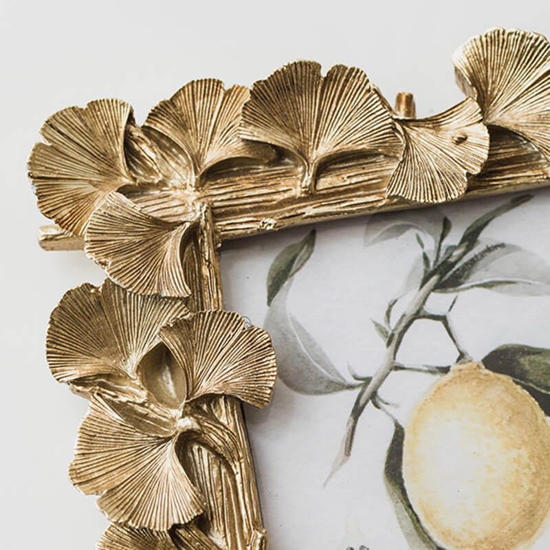 Lighteme Ginkgo Leaf Resin Photo Frame