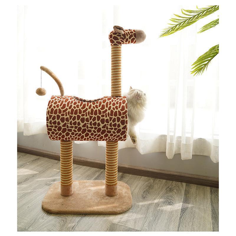Lighteme Giraffe Pet Climbing Frame Cat Tree