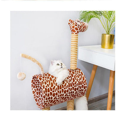 Lighteme Giraffe Pet Climbing Frame Cat Tree