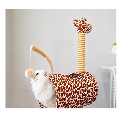 Lighteme Giraffe Pet Climbing Frame Cat Tree