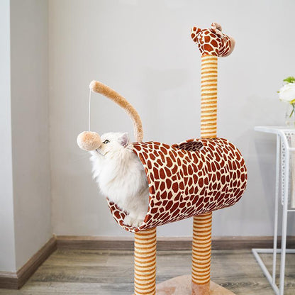 Lighteme Giraffe Pet Climbing Frame Cat Tree