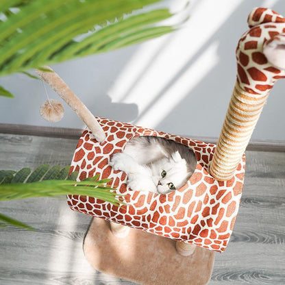 Lighteme Giraffe Pet Climbing Frame Cat Tree