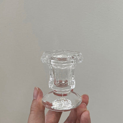 Lighteme Glass Wave Candle Holder