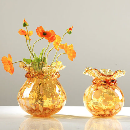 Vase porte-bonheur émaillé Lighteme