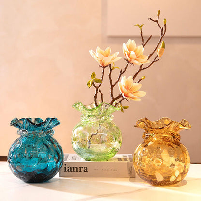 Vase porte-bonheur émaillé Lighteme