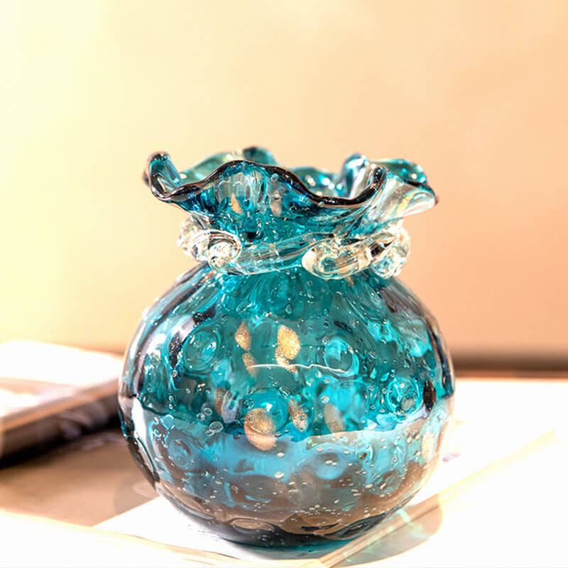 Vase porte-bonheur émaillé Lighteme