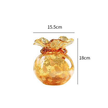 Vase porte-bonheur émaillé Lighteme