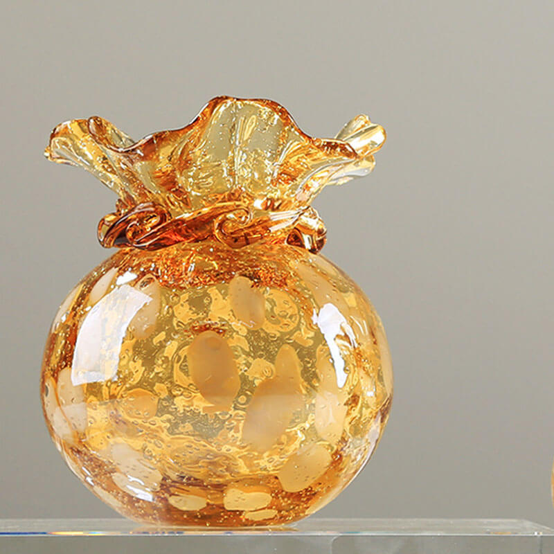 Vase porte-bonheur émaillé Lighteme