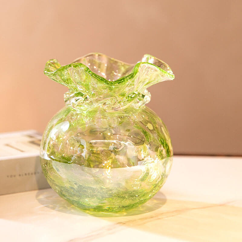 Vase porte-bonheur émaillé Lighteme