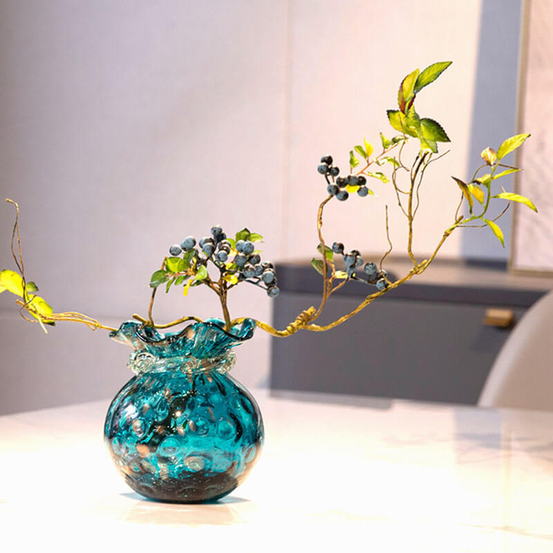 Vase porte-bonheur émaillé Lighteme