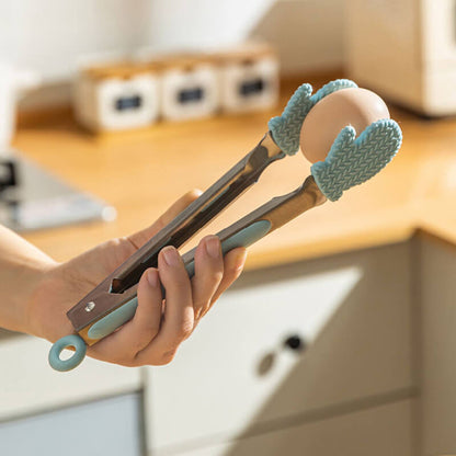 Lighteme Glove Shaped Silicone Baking Tongs