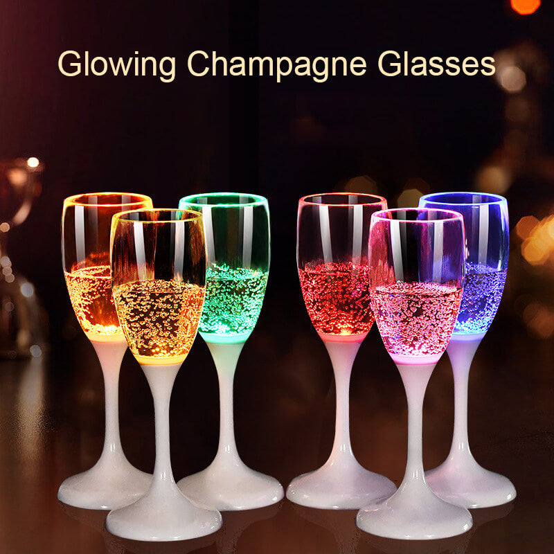 Verre à vin lumineux à induction Lighteme