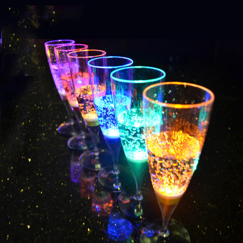 Verre à vin lumineux à induction Lighteme
