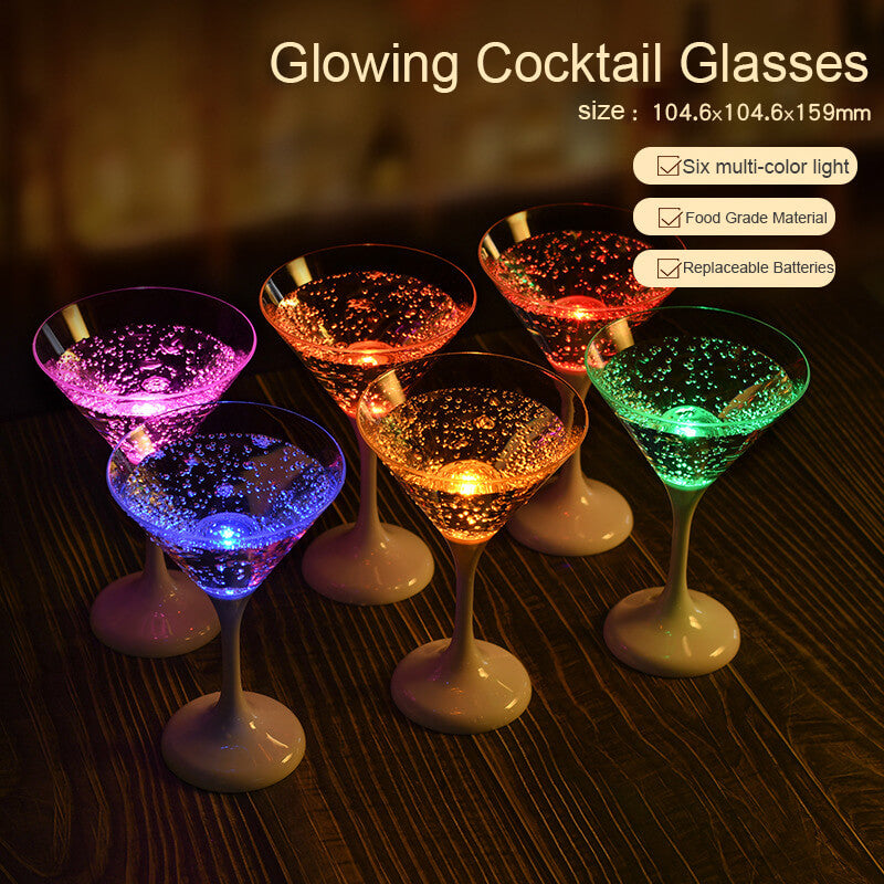 Verre à vin lumineux à induction Lighteme