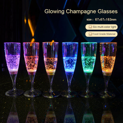 Verre à vin lumineux à induction Lighteme