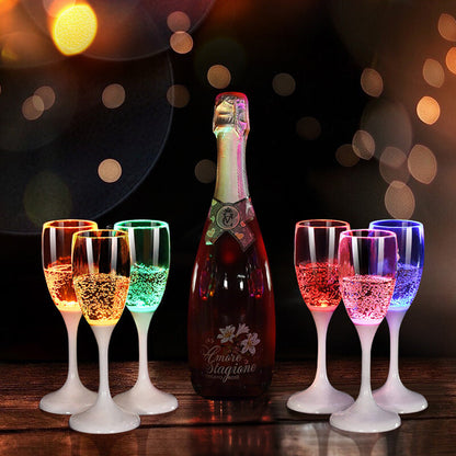 Verre à vin lumineux à induction Lighteme