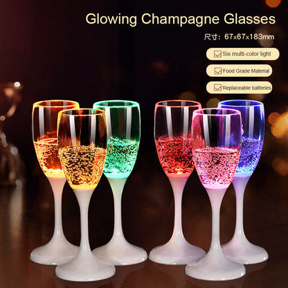 Verre à vin lumineux à induction Lighteme