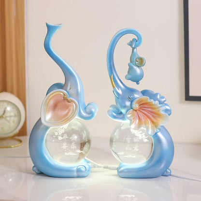 Lighteme Luminous Crystal Elephant Lamp