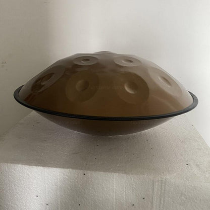 Lighteme Handpan Drum 22 Zoll 12 Noten C-Dur und Kurd/Celtic D-Moll aus Edelstahl Handpan Instrument