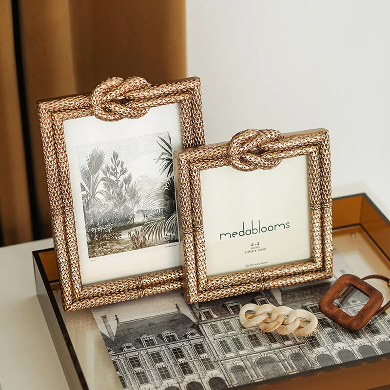 Cadre photo Lighteme Golden Knot