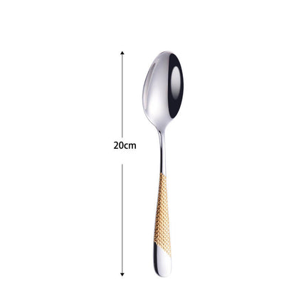 Lighteme Light Luxury Gold Tableware 4pcs Set