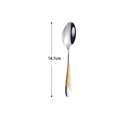 Lighteme Light Luxury Gold Tableware 4pcs Set