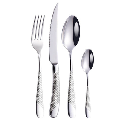 Lighteme Light Luxury Gold Tableware 4pcs Set