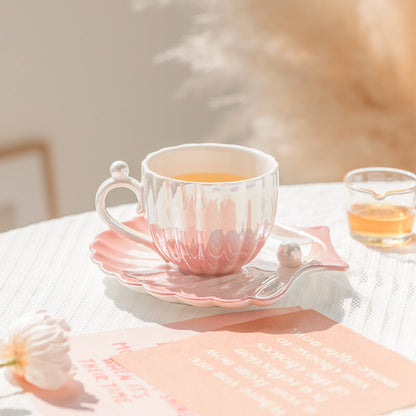 Tasse et soucoupe Lighteme Gradient Pearl Shell