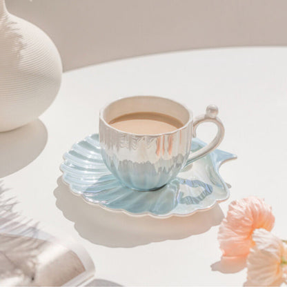 Tasse et soucoupe Lighteme Gradient Pearl Shell