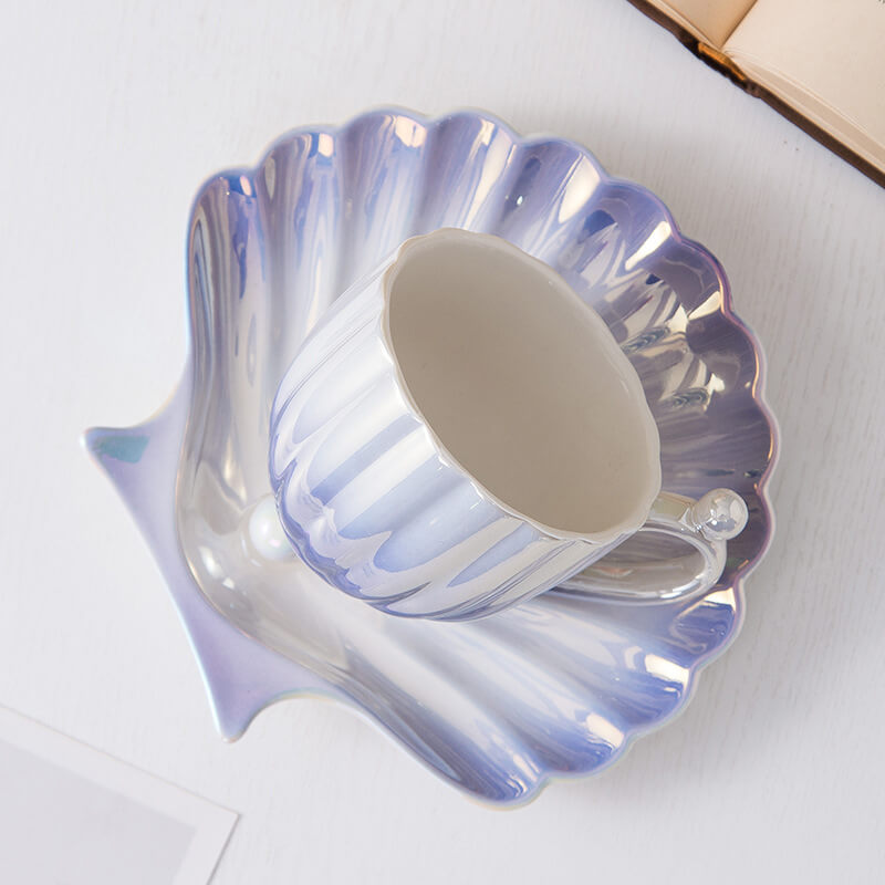 Tasse et soucoupe Lighteme Gradient Pearl Shell