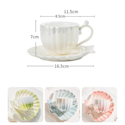 Tasse et soucoupe Lighteme Gradient Pearl Shell