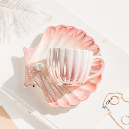 Tasse et soucoupe Lighteme Gradient Pearl Shell